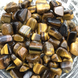 Yellow Tigers Eye Tumbled Stone