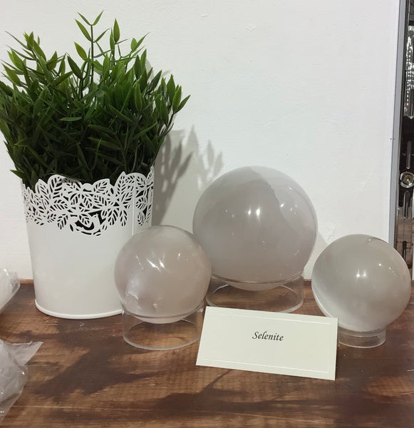 Selenite Spheres