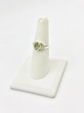 Green amethyst Size 7 Rings Sterling Silver