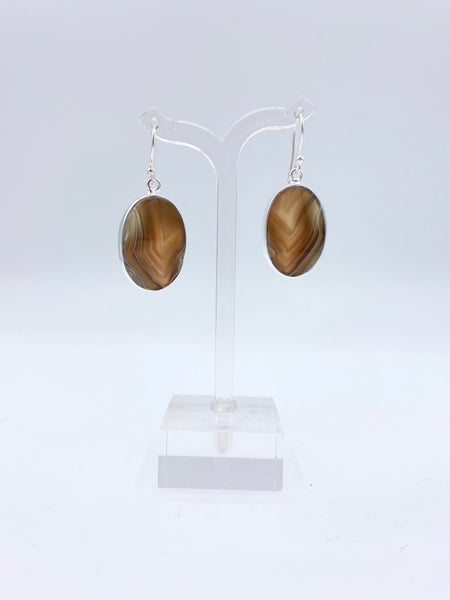Botswana Agate Earrings