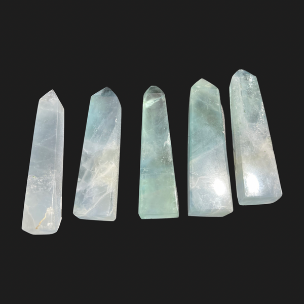 Aqua Fluorite Points