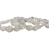 Clear Quartz Long Faceted Bracelets