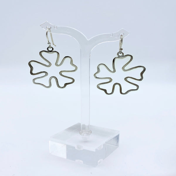 Silver Designer Earrings