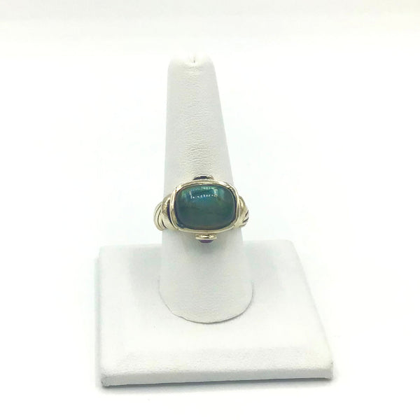 Labradorite Size - 9 Rings Sterling Silver