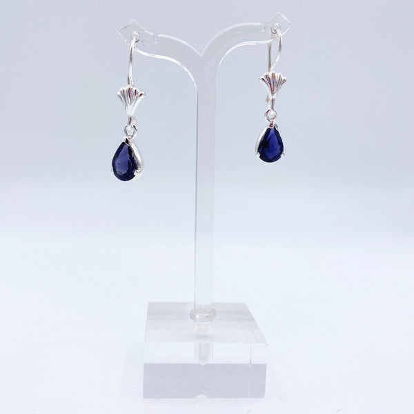 Sterling Silver Small Teardrop Earrings