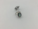 Mystic topaz Size 7 Rings Sterling Silver