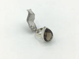 Smokey Quartz Size -6 Rings Sterling Silver