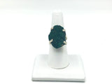 Malachite Size 8 Rings Sterling Silver