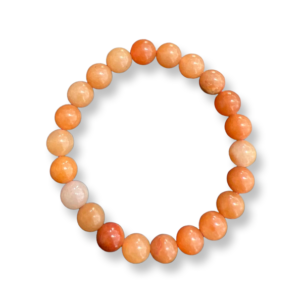 Red Aventurine Beaded Bracelets