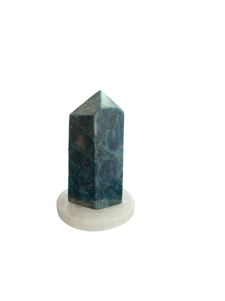 Blue Apatite Point Crystals