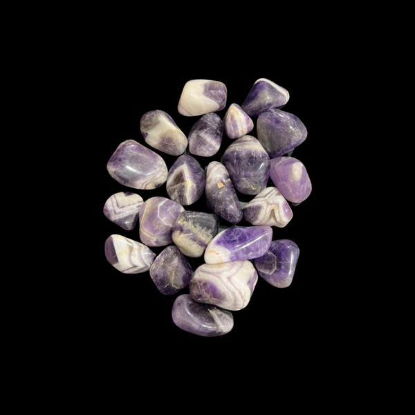 Chevron Amethyst Tumble