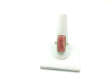 Rhodochrosite Size 10 Rings Sterling Silver