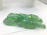 Aura Quartz Rough Point (Green)