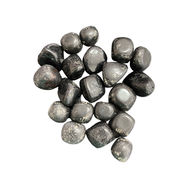 Black Tourmaline-Irregular Egg Shape