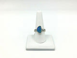 Ethiopian Opal Size 9 Rings Sterling Silver