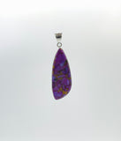 Purple Kingman Turquoise Pendant