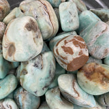 Blue Aragonite Tumbled