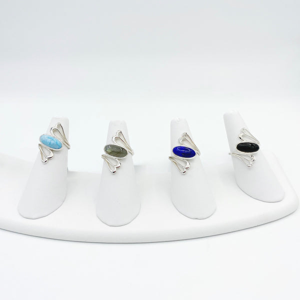 Designer Wing Wrap Rings