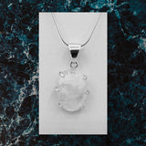 Moonstone Pendant Prong Setting