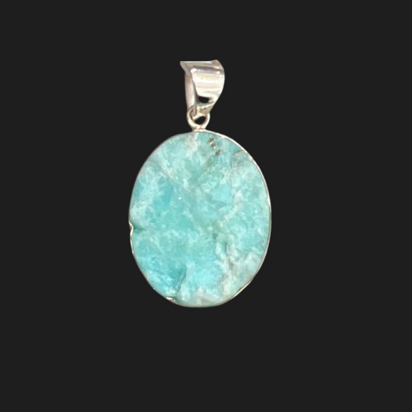 Amazonite Rough Pendant