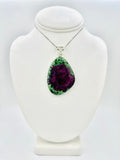 Ruby Zoisite Pendant