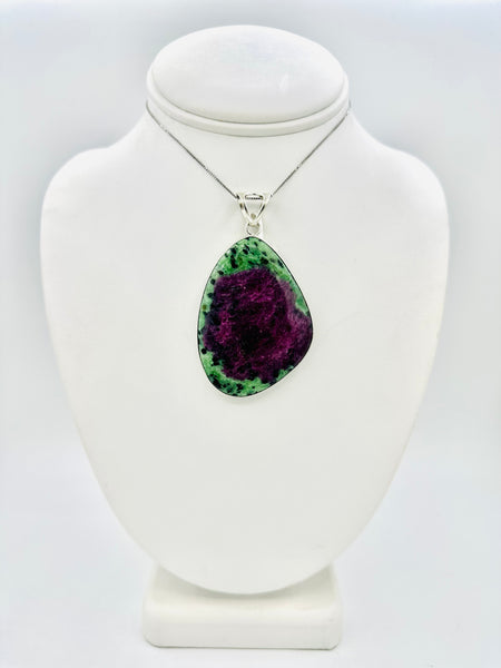 Ruby Zoisite Pendant