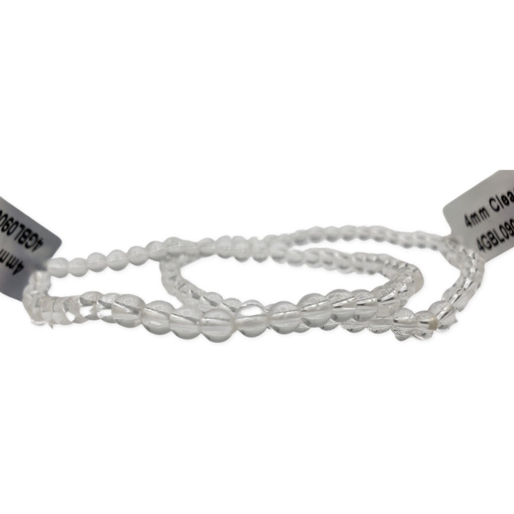 Clear Quartz Beaded Bracelets 8mm/4mm