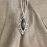 Sterling Silver Black Onyx Pendant