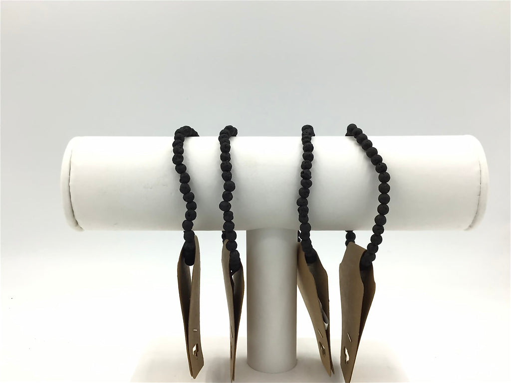 Simple Lava Bracelets 4 mm
