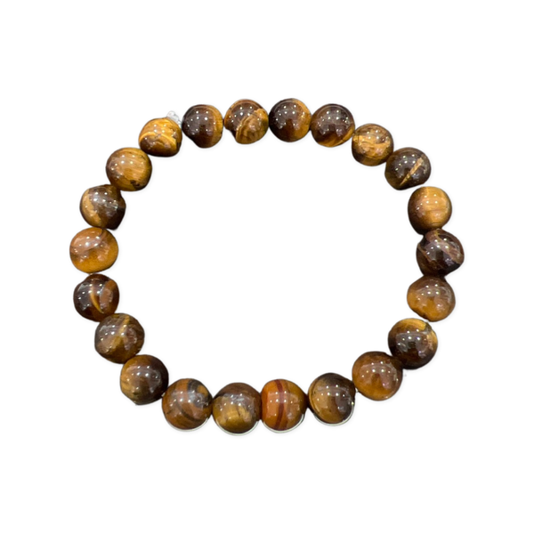 Tigers Eye Beaded Bracelet