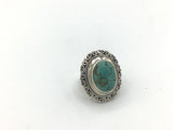 Turquoise Size 6 Sterling Silver Rings