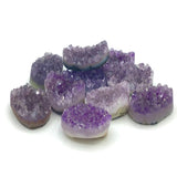Amethyst Druzy Oval