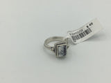 Dendritic opal Size 7 Rings Sterling Silver