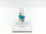 Turquoise Size 8 Sterling Silver Rings