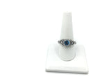 Blue topaz Size 10 Rings Sterling Silver