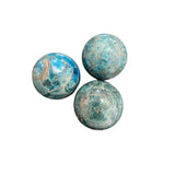 Blue Apatite Spheres
