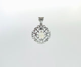 Silver Lace Pendants