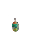 Sterling Silver Art Glass Pendants