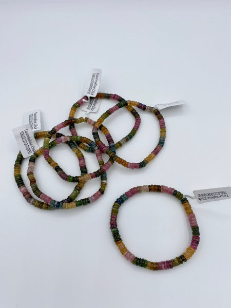 Tourmaline Disk Bracelet (Brazil)