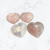 Large Rose Quartz Hearts