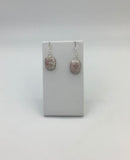 Sterling silver Thulite Earring