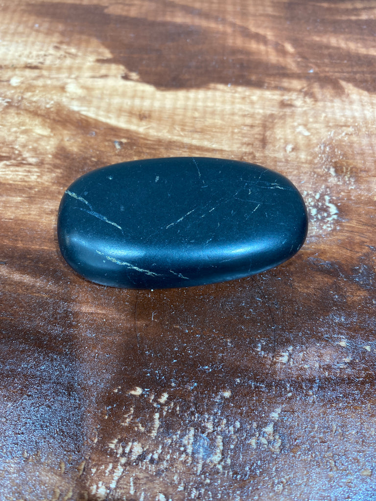 Shungite Massage Stone Polished -Small