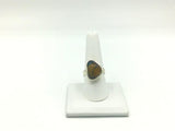 Tigers eye Size 9 Rings Sterling Silver
