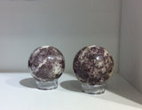 Lepidolite Spheres