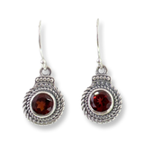 Garnet Earrings