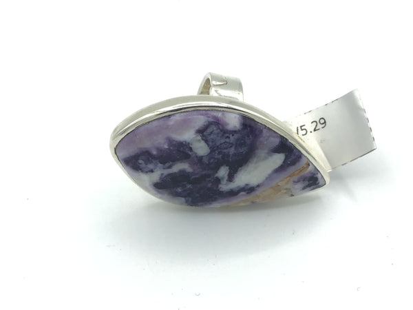 Morado Opal Size-6 Rings Sterling Silver