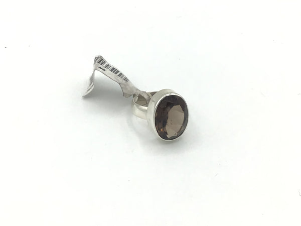 Smokey Quartz Size -6 Rings Sterling Silver