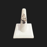 Assorted Stone Size -7 Rings Sterling Silver Pt 1