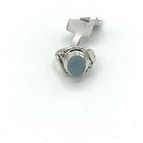 Aquamarine Size 6 Sterling Silver Rings