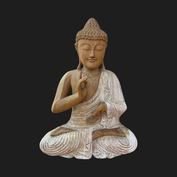 Wooden Buddha Statue